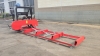 Factory price portable band sawmill with gasoline / electric power